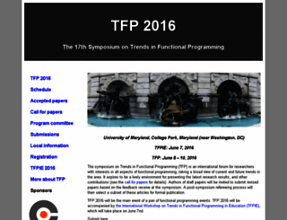 tfp2016.org screenshot
