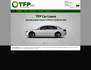 tfpinternational.autopal.info screenshot