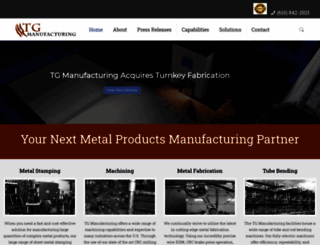 tg-manufacturing.com screenshot