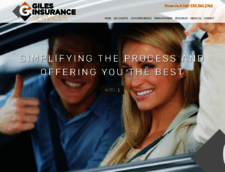 tgilesinsurance.com screenshot