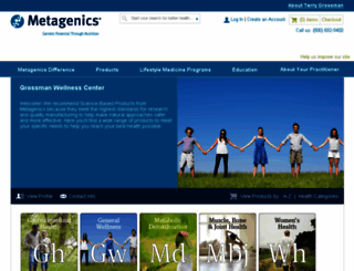 tgrossman.metagenics.com screenshot