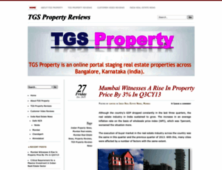 tgspropertyreviews.wordpress.com screenshot