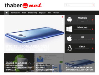thaber.info screenshot