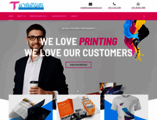 thacqafaprinters.com screenshot