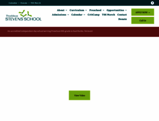 thaddeusstevensschool.org screenshot