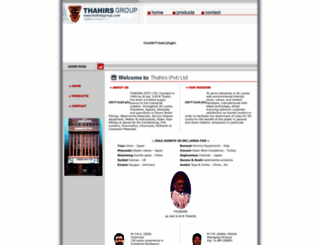 thahirsgroup.com screenshot