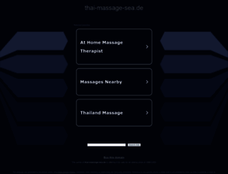 thai-massage-sea.de screenshot