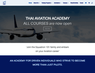 thaiaviationacademy.com screenshot