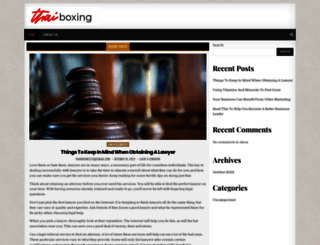 thaiboxing-goods.com screenshot