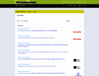 thaibusinessnews.com screenshot