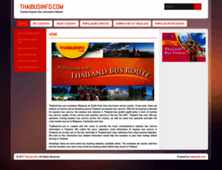 thaibusinfo.com screenshot