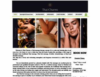 thaicharmsmassage.com screenshot