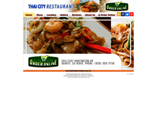 thaicityduarte.com screenshot