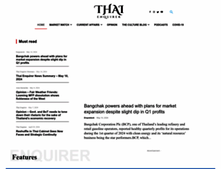 thaienquirer.com screenshot