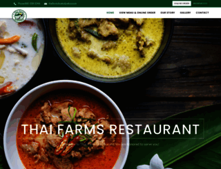 thaifarmsrestaurant.com screenshot