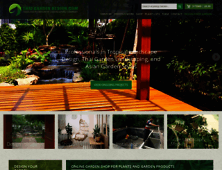 thaigardendesign.com screenshot