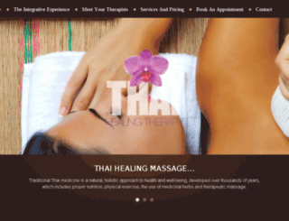thaihealingtherapy.com screenshot