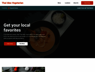 thaiideavegetariansf.com screenshot
