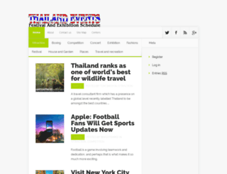 thailand-events.com screenshot