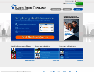 thailand-health-insurance.com screenshot