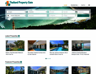 thailand-property-gate.com screenshot