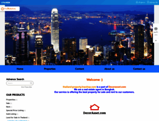 thailand-property.lnwshop.com screenshot