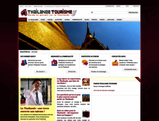thailande-tourisme.com screenshot