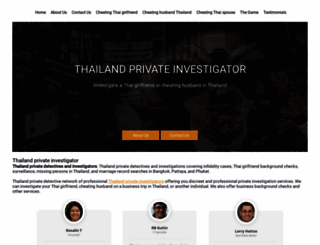 thailandprivatedetective.com screenshot