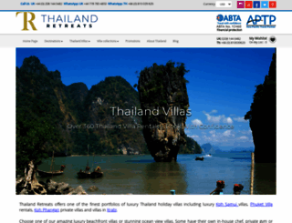 thailandretreats.com screenshot