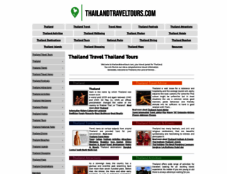 thailandtraveltours.com screenshot