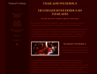 thailandweddings.com screenshot