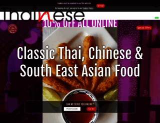 thainese.co.uk screenshot