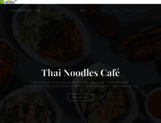 thainoodlescafe.com screenshot