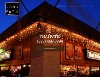 thaipatiorestaurant.com screenshot