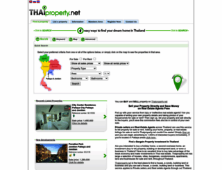 thaiproperty.net screenshot
