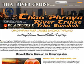 thairivercruise.com screenshot