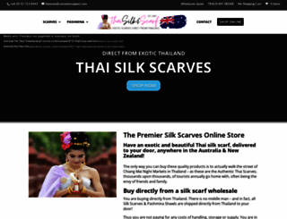 thaisilkandscarf.com screenshot
