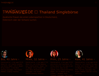 thaisingles.de screenshot