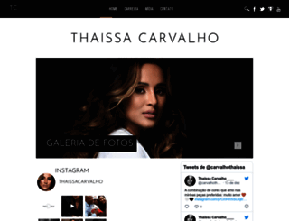 thaissacarvalho.com.br screenshot