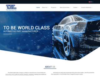 thaisteelcable.com screenshot