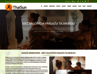 thaisun.pl screenshot