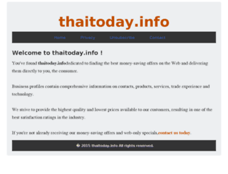 thaitoday.info screenshot