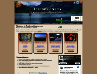 thaitraveldreams.com screenshot