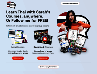thaiwithsarah.com screenshot