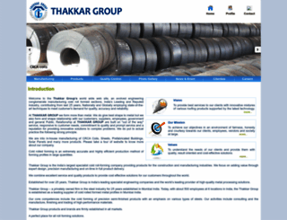 thakkargroup.com screenshot
