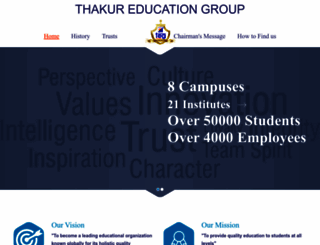 thakureducation.org screenshot