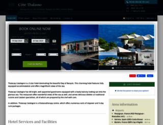 thalacap-catalogne.hotel-rez.com screenshot