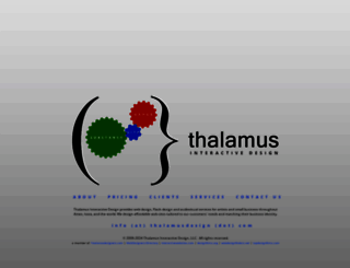 thalamusdesign.com screenshot