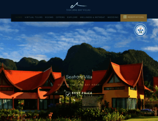 thalanebayvilla.com screenshot