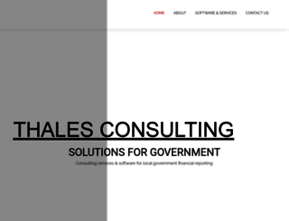 thales-consulting.com screenshot